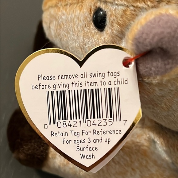 TY Beanie Baby - GOATEE the Goat - Picture 4 of 8